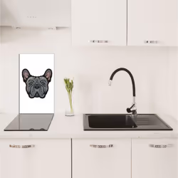 Planche À Découper En Verre 30x52 Chien - Vue supplémentaire 2