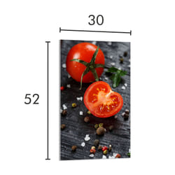 Planche À Découper En Verre 30x52 Tomate