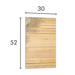 Planche À Découper En Verre 30x52 Sable