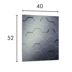 Planche À Découper En Verre 40x52 Motif