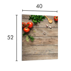 Planche À Découper En Verre 40x52 Bois