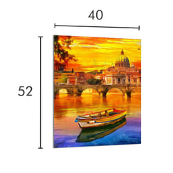 Planche À Découper En Verre 40x52 Bateau