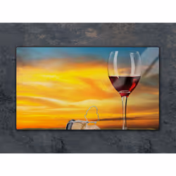 Planche À Découper En Verre 52x30 Vin - Vue supplémentaire 2