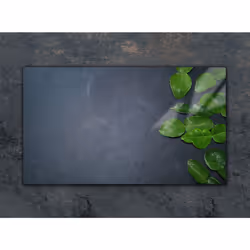 Planche À Découper En Verre 52x30 Ardoise - Vue supplémentaire 2