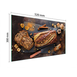 Planche À Découper En Verre 52x30 Pain