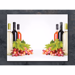 Planche À Découper En Verre 40x30 Vin - Vue supplémentaire 2