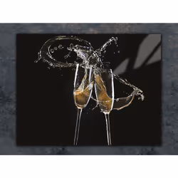 Planche À Découper En Verre 40x30 Vin - Vue supplémentaire 2