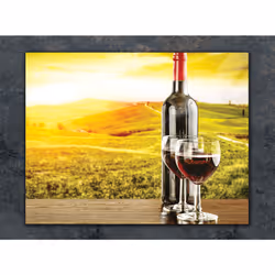 Planche À Découper En Verre 40x30 Vin - Vue supplémentaire 2