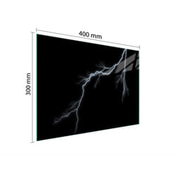 Planche À Découper En Verre 40x30 Storm