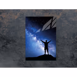 Planche À Découper En Verre 35x52 Étoiles - Vue supplémentaire 2