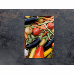 Planche À Découper En Verre 35x52 Légumes - Vue supplémentaire 2