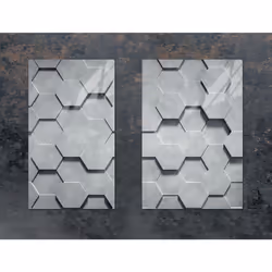 Plaque De Protection En Verre Pour Cuisine Motif 65x52 - Vue supplémentaire 2