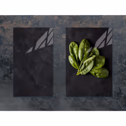 Plaque De Protection En Verre Pour Cuisine 65x52 Basilic - Vue supplémentaire 2