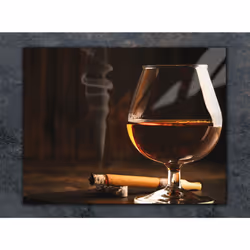 Planche À Découper En Verre 30x22 Vin - Vue supplémentaire 2