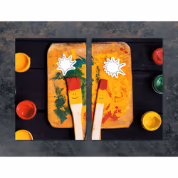 Plaque De Protection En Verre Pour Cuisine 2x35x52 Smile - Vue supplémentaire 2