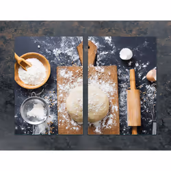 Plaque De Protection En Verre Pour Cuisine 2x35x52 Cuisine - Vue supplémentaire 2
