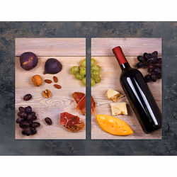 Plaque De Protection En Verre Pour Cuisine 2x35x52 Alimentaire - Vue supplémentaire 2