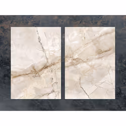 Plaque De Protection En Verre Pour Cuisine 2x35x52 Marbre - Vue supplémentaire 2