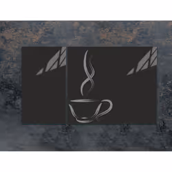 Plaque De Protection En Verre Pour Cuisinière 90x52 Café - Vue supplémentaire 2