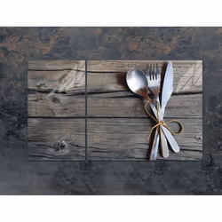 Plaque De Protection En Verre Pour Cuisinière 90x52 Couverts - Vue supplémentaire 2