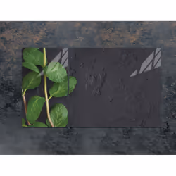 Plaque De Protection En Verre Pour Poêle 90x52 Menthe - Vue supplémentaire 2