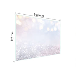 Planche À Découper En Verre 30x22 Légère