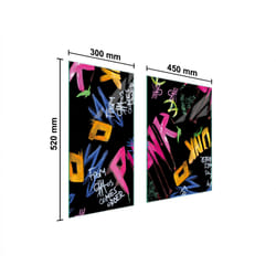 Panneau De Protection En Verre 75x52 Musique