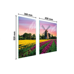 Plaque De Protection En Verre 75x52 Meadow