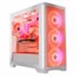 Boîtier PC MODECOM Volcano Expanse S APEX ARGB MIDI Blanc - Format Tour midi - Carte mère ATX