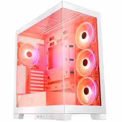 Modecom Volcano SPACE APEX ARGB MIDI Midi Tower Blanc