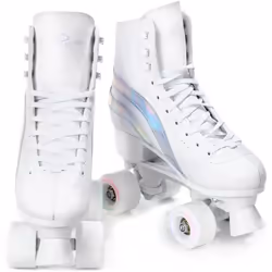 Patin à roulettes - RAVEN - Milla - Blanc/argent - Roller - Mixte - ABEC7 - SAS