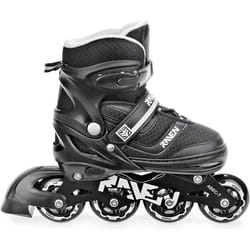 Roller Drill taille ajustable - RAVEN - Mixte - Noir - Roller - 8 ans - Enfant - Polycarbonate Mousse