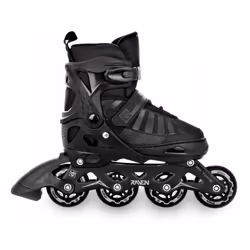 Roller Quantum - RAVEN - Taille ajustable - Noir - Roller - Mixte