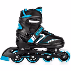 Roller Helixi roues LED taille ajustable RAVEN - Noir/menthe - Roller - Enfant - 3 ans et plus