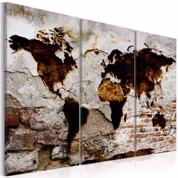 Planete Discount PD11435-120-80, Marron, Gris, Rouge, Panneaux MDF, 1200 mm, 20 mm, 800 mm