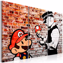 Planete Discount PD8175-120-80, Banksy, Multicolore, Panneaux MDF, 1200 mm, 20 mm, 800 mm