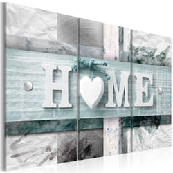 Tableau Vintage Turquoise Fusion - PD12297-120-80