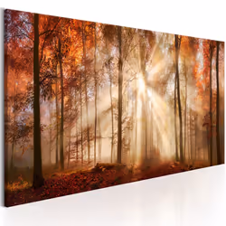 Planete Discount PD9764-150-50, Forêt, Marron, Orange, Jaune, Panneaux MDF, 1500 mm, 20 mm, 500 mm
