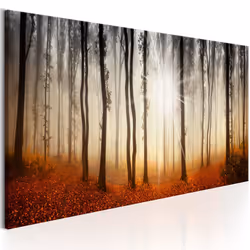 Planete Discount PD9768-135-45, Forêt, Marron, Gris, Orange, Panneaux MDF, 1350 mm, 20 mm, 450 mm