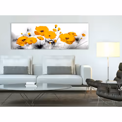 Tableau Fleurs Sunny Meadow (1 Part) Narrow - PD10998-150-50