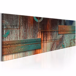 Planete Discount PD8600-150-50, Moderne, Cuivre, Vert, Rouge, Panneaux MDF, 1500 mm, 20 mm, 500 mm