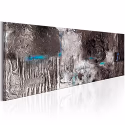 Planete Discount PD8603-150-50, Moderne, Bleu, Gris, Argent, Panneaux MDF, 1500 mm, 20 mm, 500 mm