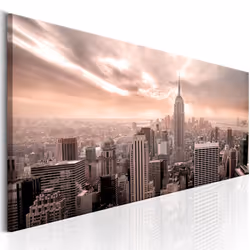 Planete Discount PD12029-150-50, New York, Orange, Rose, Panneaux MDF, 1500 mm, 20 mm, 500 mm