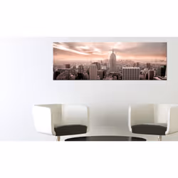 Tableau Villes Pink Mist - PD12029-150-50