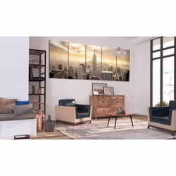 Tableau Villes New York: View on Manhattan - PD12036-225-90