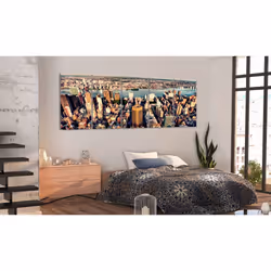 Tableau Villes Flight over New York - PD12040-225-90