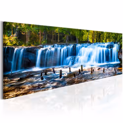 Planete Discount PD9785-150-50, Bleu, Marron, Vert, Blanc, Panneaux MDF, 1500 mm, 20 mm, 500 mm