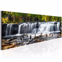 Planete Discount PD9786-150-50, Marron, Vert, Blanc, Jaune, Panneaux MDF, 1500 mm, 20 mm, 500 mm