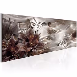 Planete Discount PD8606-150-50, Fleurs et plantes, Marron, Gris, Jaune, Panneaux MDF, 1500 mm, 20 mm, 500 mm
