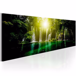 Planete Discount PD9787-150-50, Forêt, Vert, Blanc, Jaune, Panneaux MDF, 1500 mm, 20 mm, 500 mm